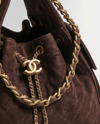 Chocolate Brown Suede
